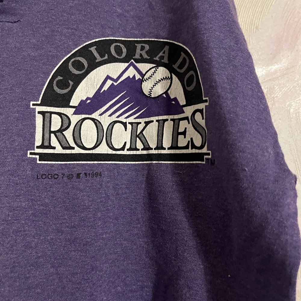 Colorado Rockies  Purple Shirt